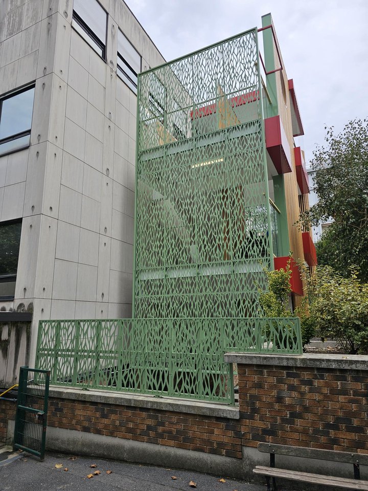 Façade architecturale laser