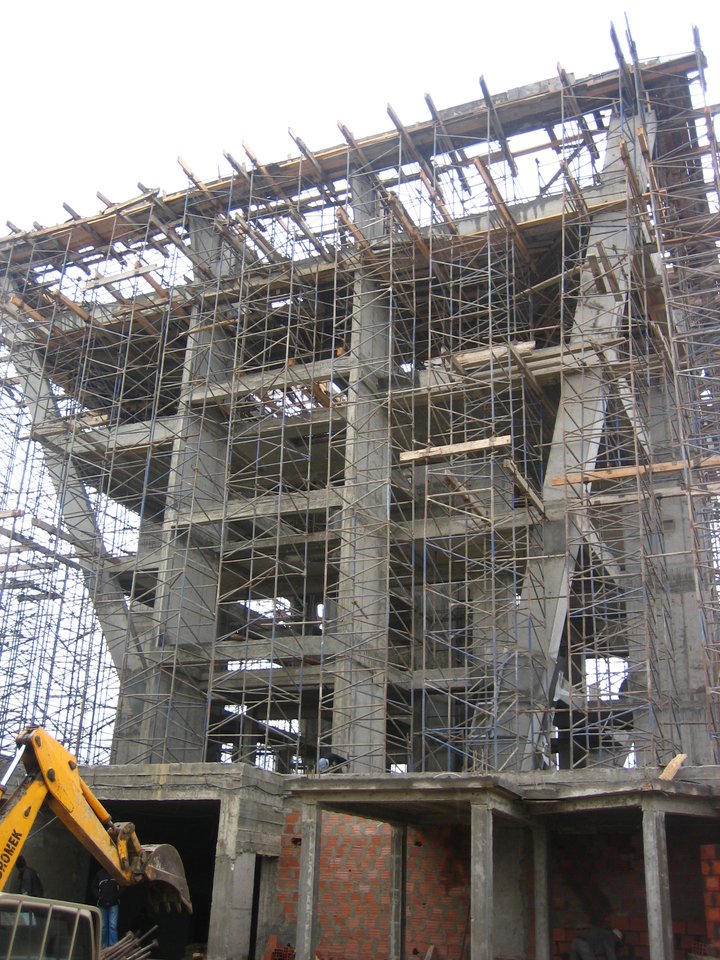 Bâtiment R+5 béton armé